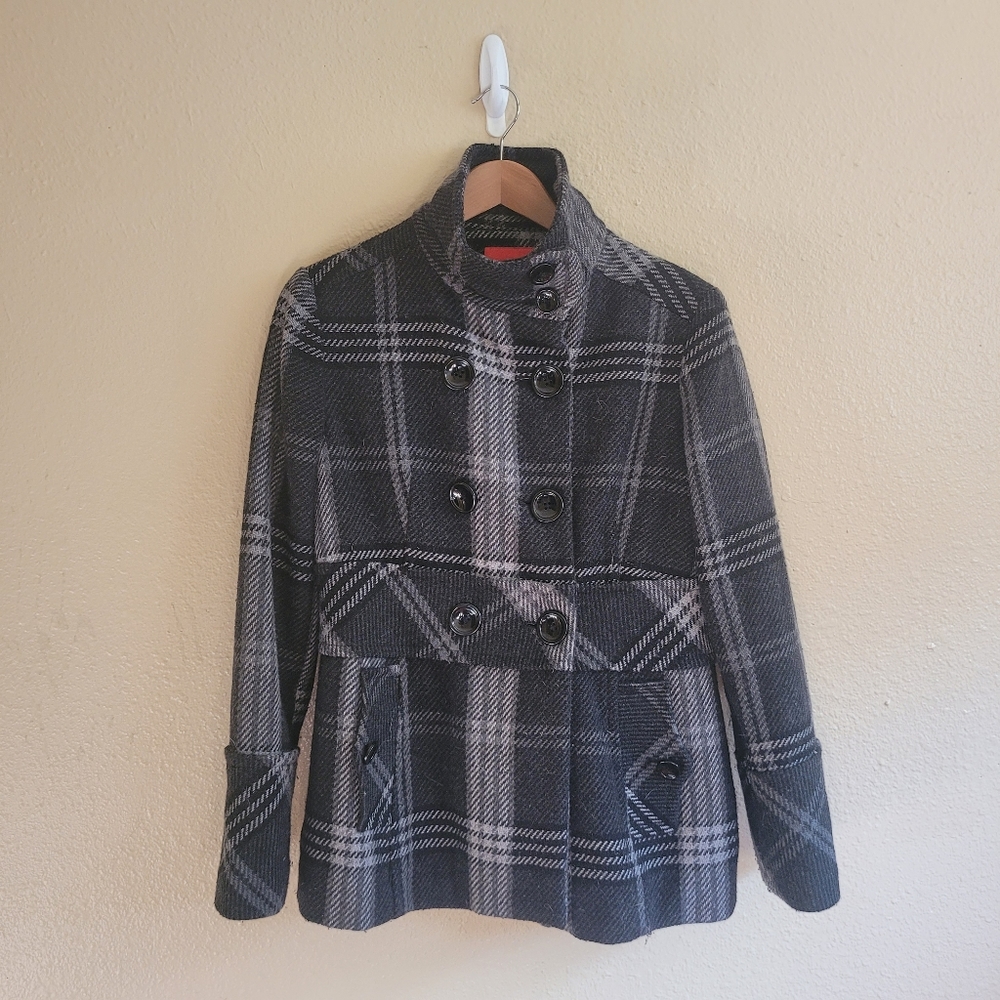 Esprit Plaid Coat